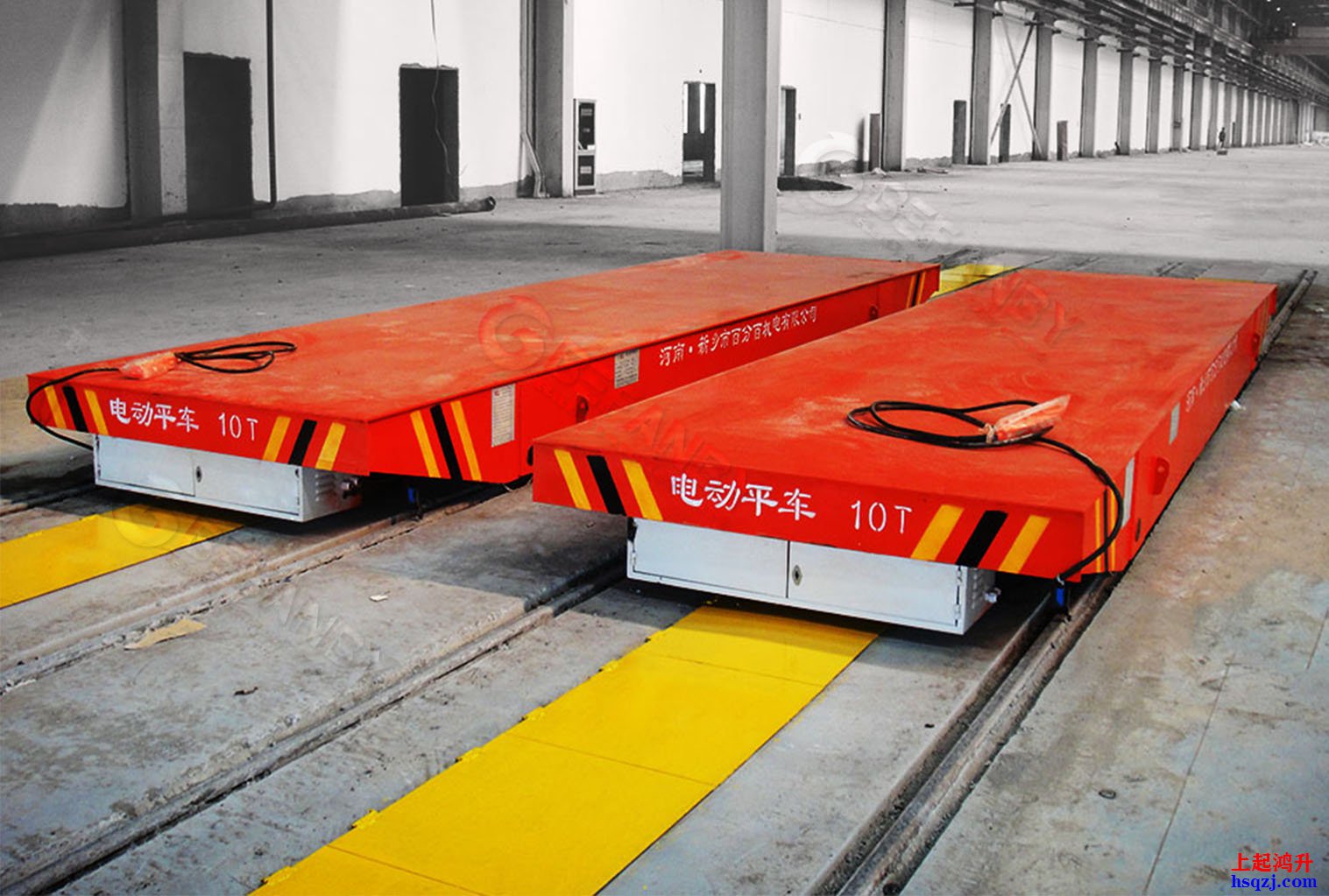 KPD系列低壓軌道供電式電動(dòng)平車(chē)